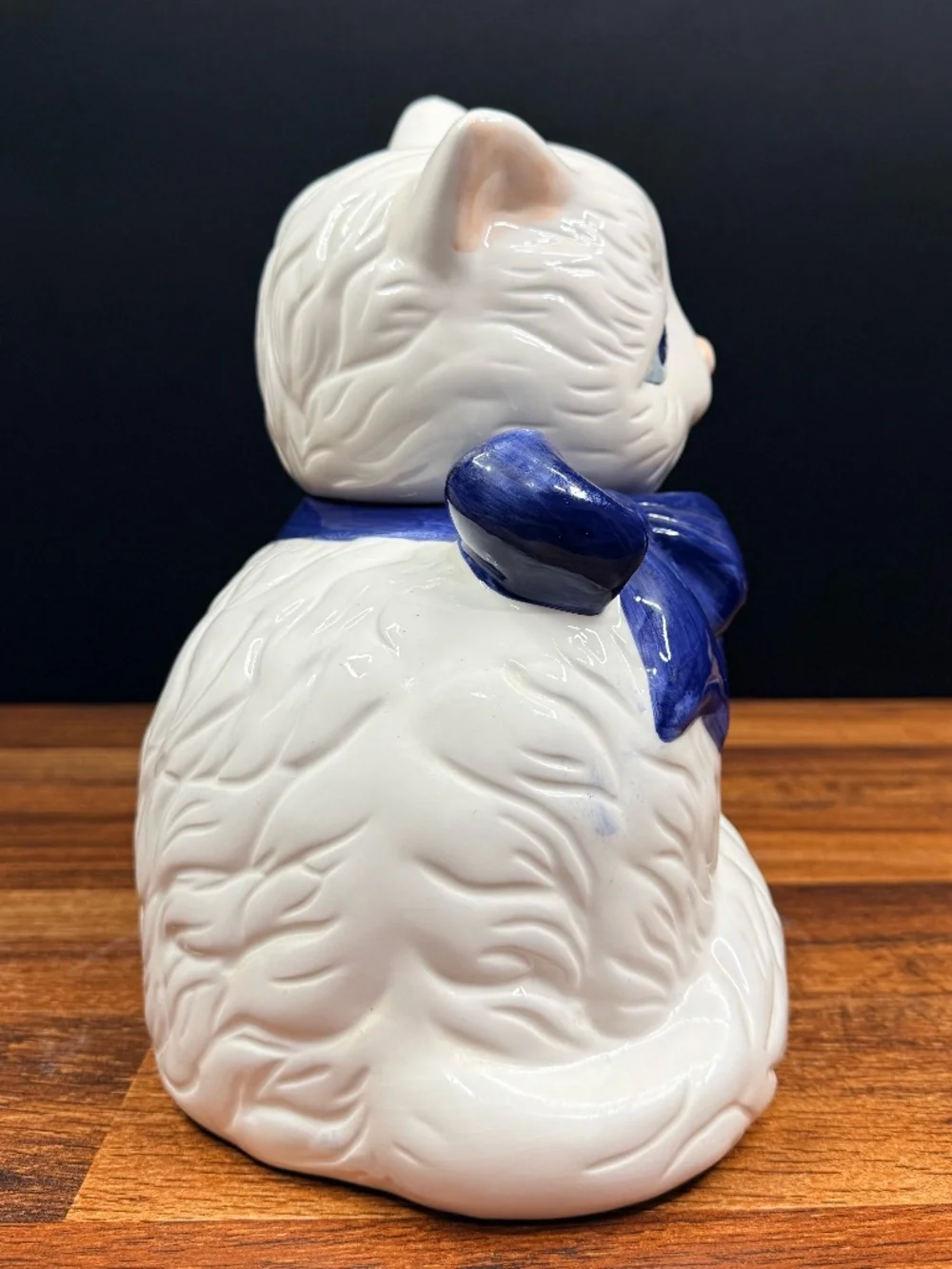 White Cat Cookie Jar